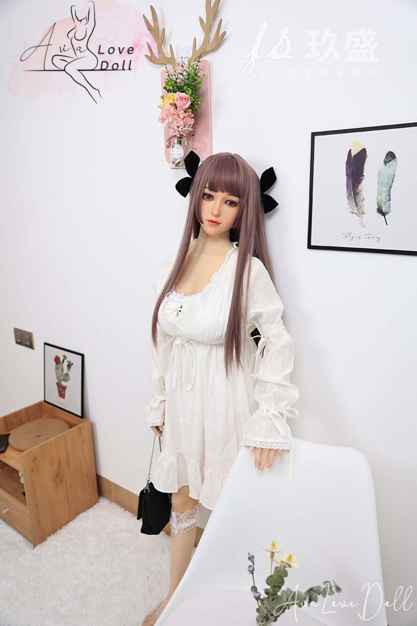 Jiusheng Corps TPE & Tête Silicone #8 Shirley | 150 cm Bonnet D – Image 6