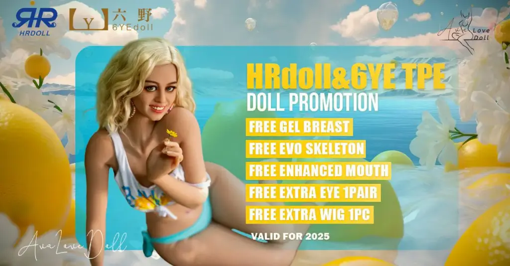 6YE Premium HRdoll TPE Promotion Sales Sexdoll Sexshop 2025