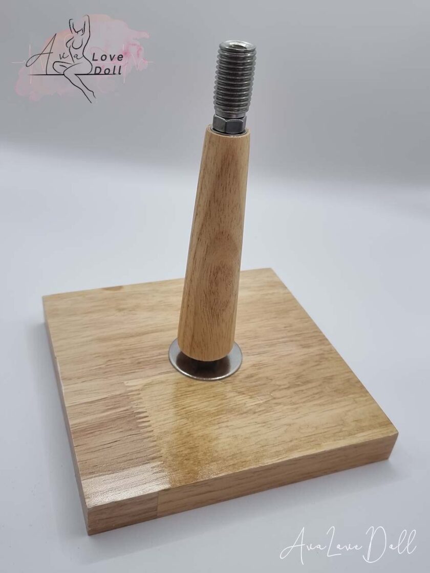 Support en Bois Universel pour Tête de Poupée – Image 2