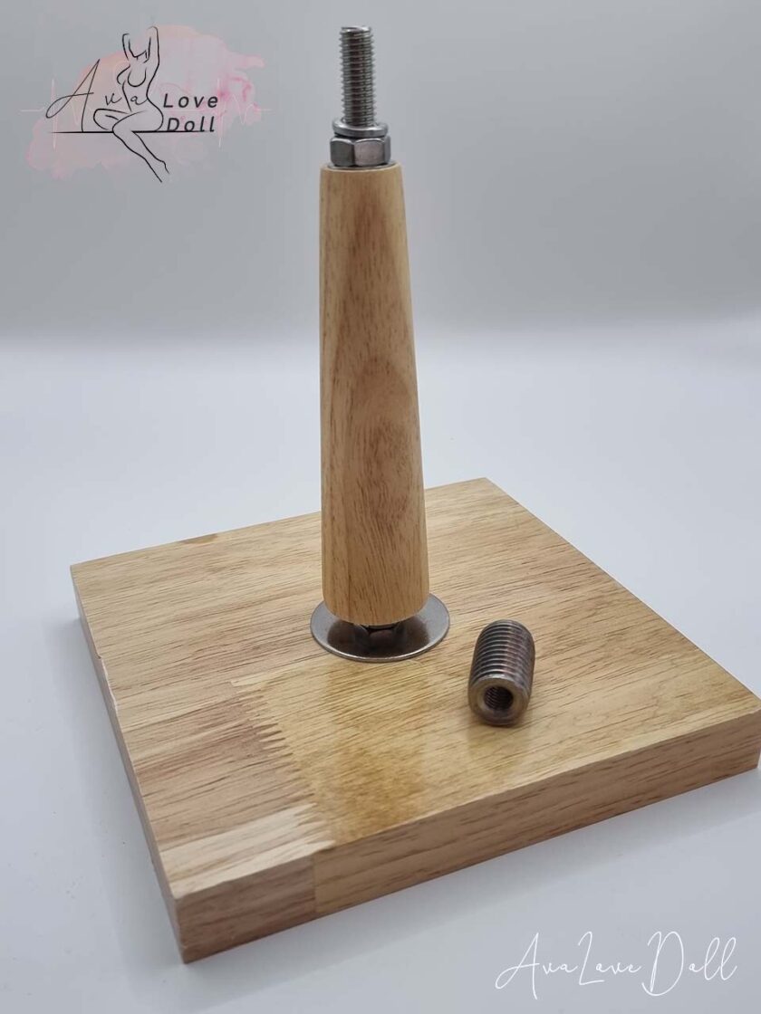 Support en Bois Universel pour Tête de Poupée – Image 3