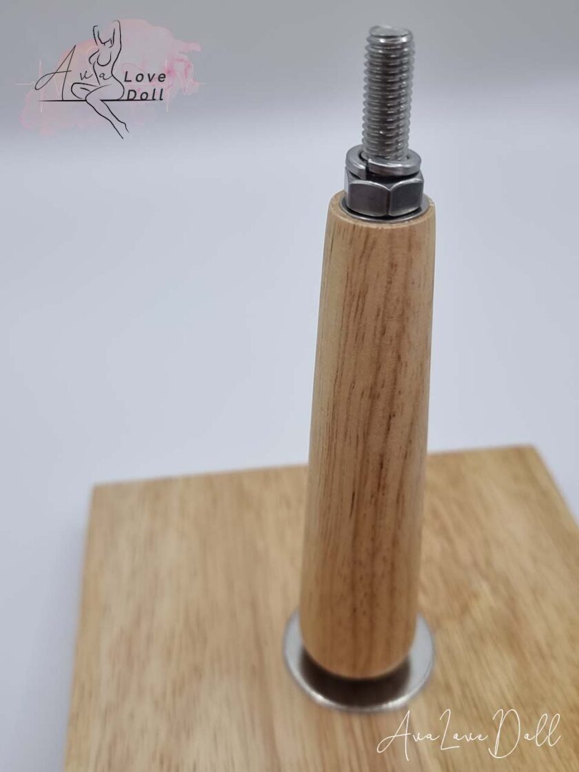 Support en Bois Universel pour Tête de Poupée – Image 5