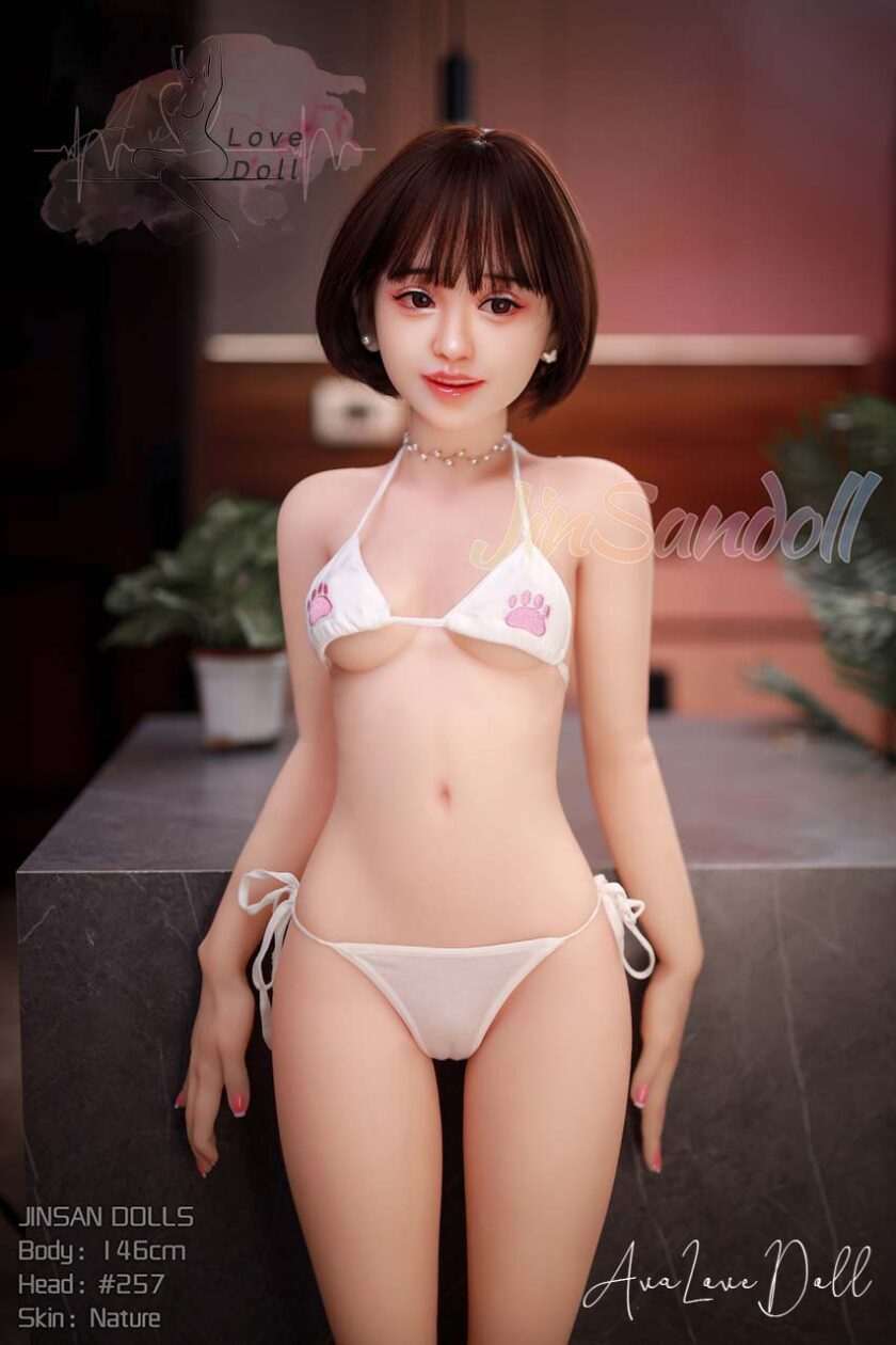 WM Doll Corps TPE & Tête Silicone 257 | 146 cm Bonnet B – Image 6