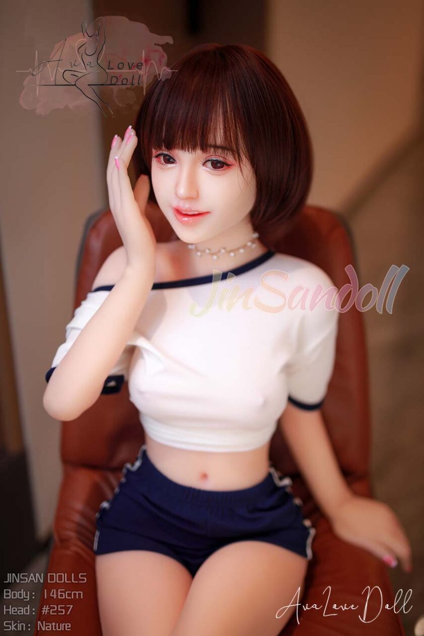 WM Doll Corps TPE & Tête Silicone 257 | 146 cm Bonnet B – Image 7
