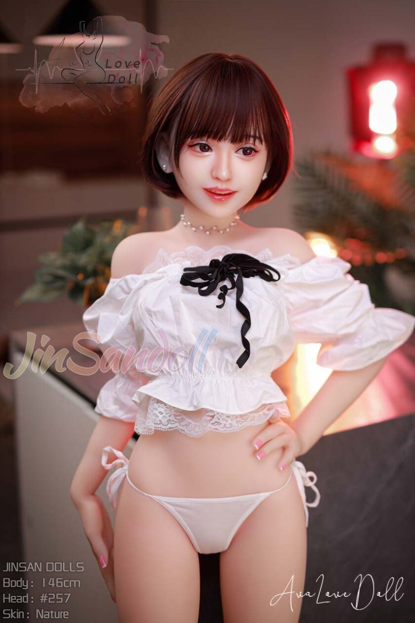 WM Doll Corps TPE & Tête Silicone 257 | 146 cm Bonnet B – Image 12