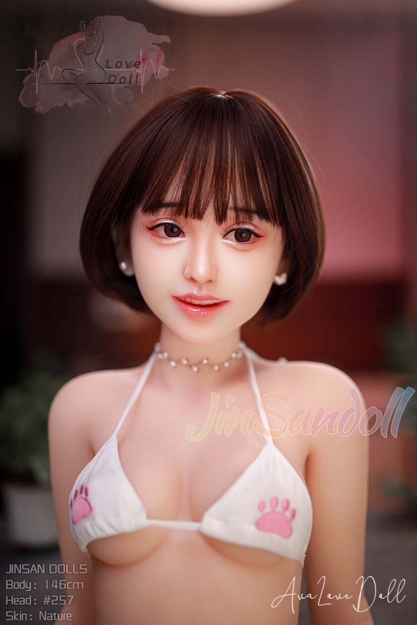 WM Doll Corps TPE & Tête Silicone 257 | 146 cm Bonnet B – Image 16