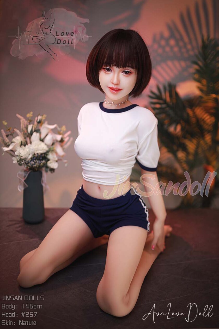 WM Doll Corps TPE & Tête Silicone 257 | 146 cm Bonnet B – Image 18