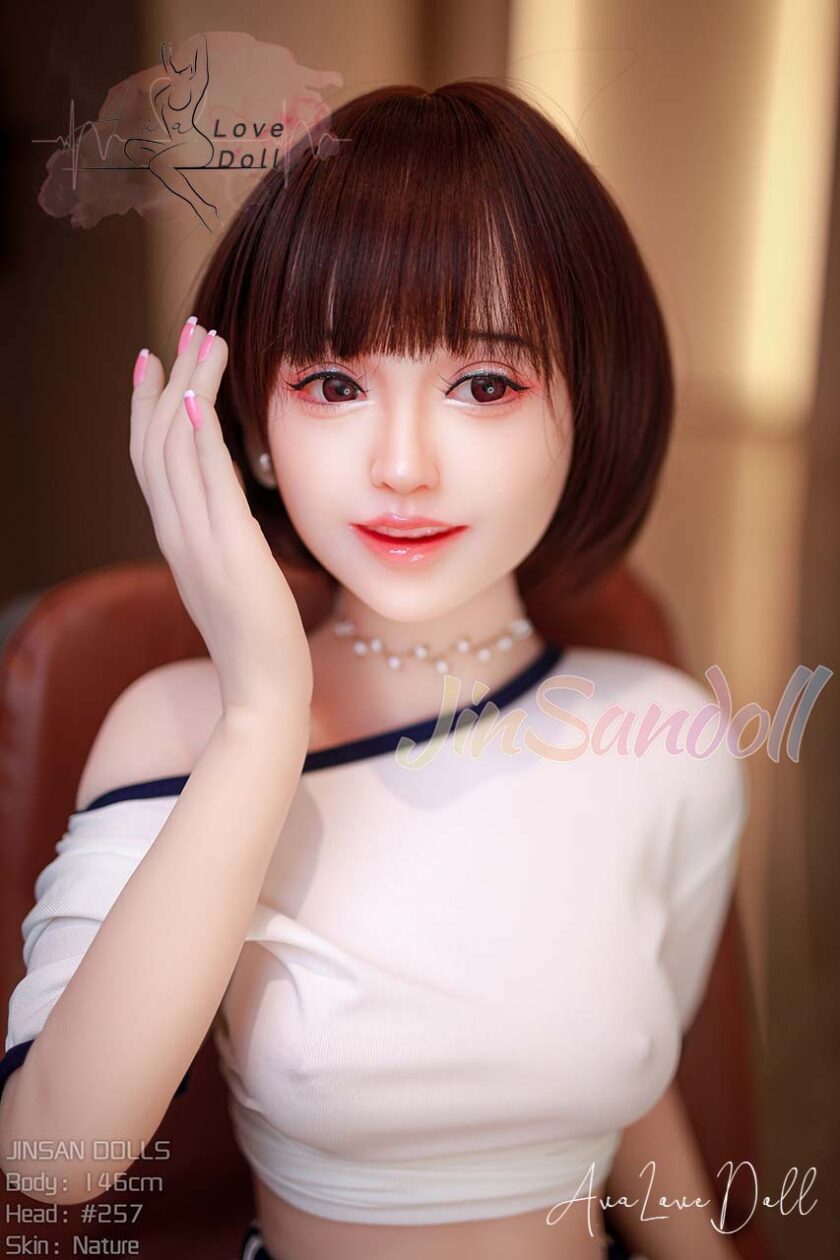 WM Doll Corps TPE & Tête Silicone 257 | 146 cm Bonnet B – Image 19