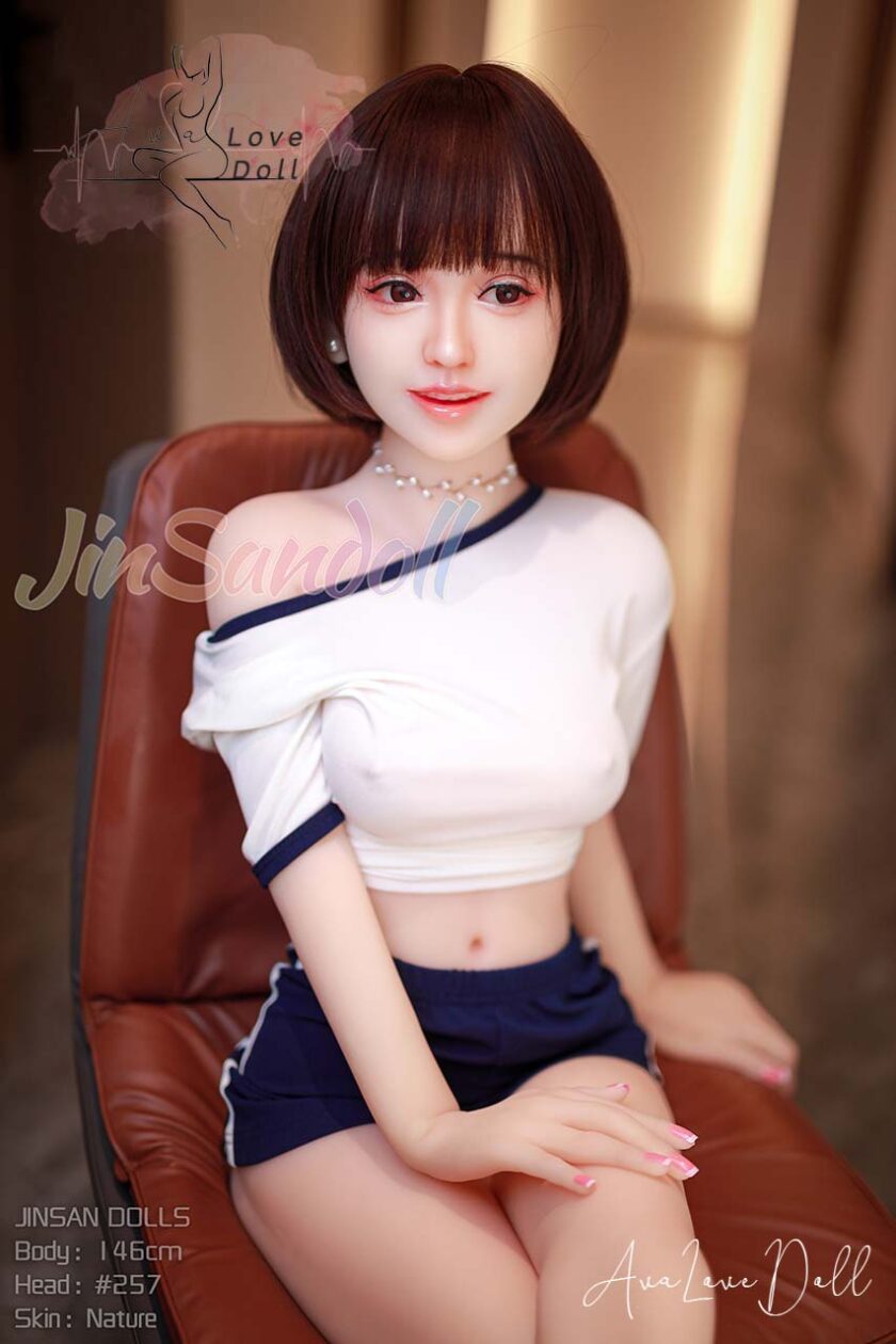 WM Doll Corps TPE & Tête Silicone 257 | 146 cm Bonnet B – Image 26