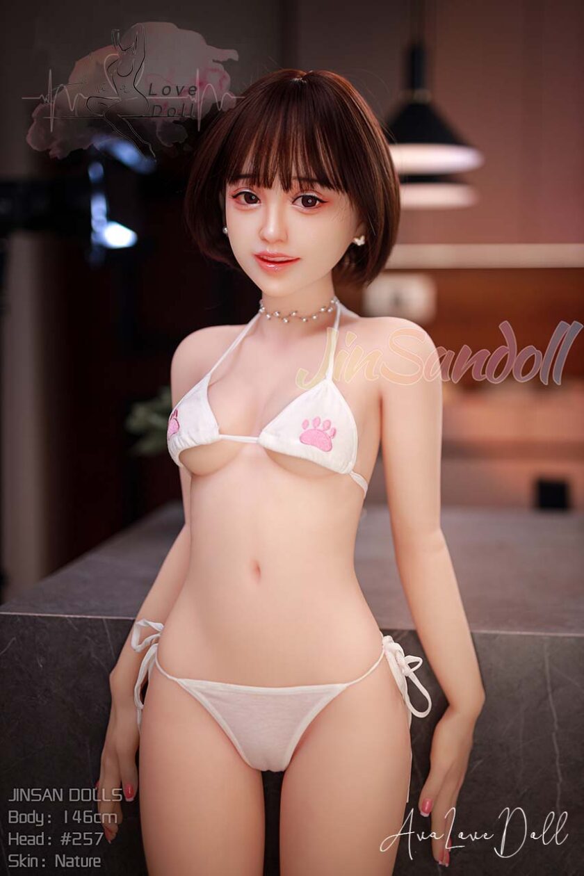 WM Doll Corps TPE & Tête Silicone 257 | 146 cm Bonnet B – Image 32