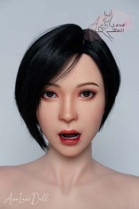 Lady 21 ROS⚠️La bouche s'ouvre et se ferme, les dents sont en silicone moelleux et le fond de la gorge en silicone ultra moelleux. Disponible uniquement en version tête silicone moelleuse.