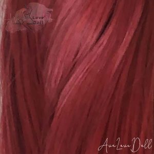 Cheveux rouges