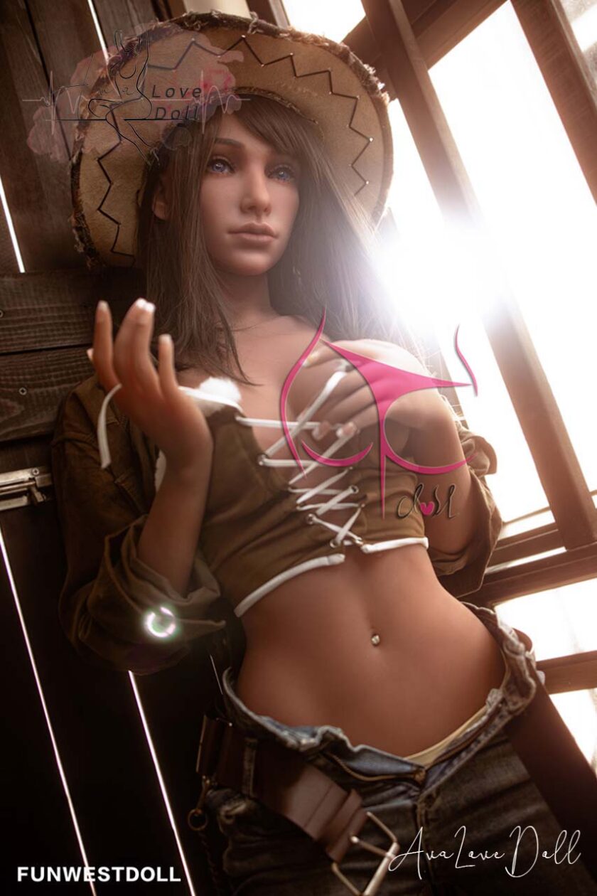 Funwest Poupée TPE Tête 21 Chyna | 158 cm Bonnet C – Image 9