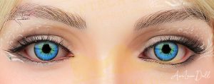 Yeux bleus