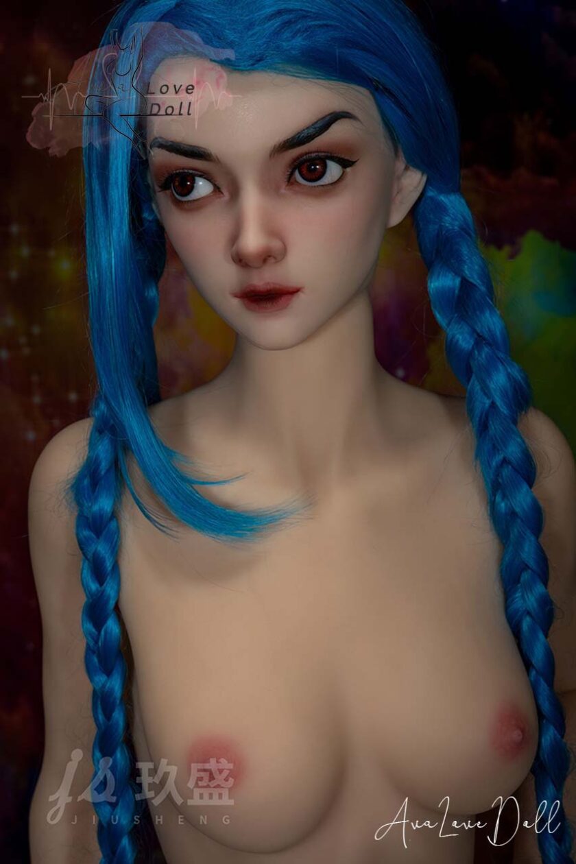 Poupée Silicone Jiusheng Tête #72 Rikki | 168 cm Bonnet C – Image 4