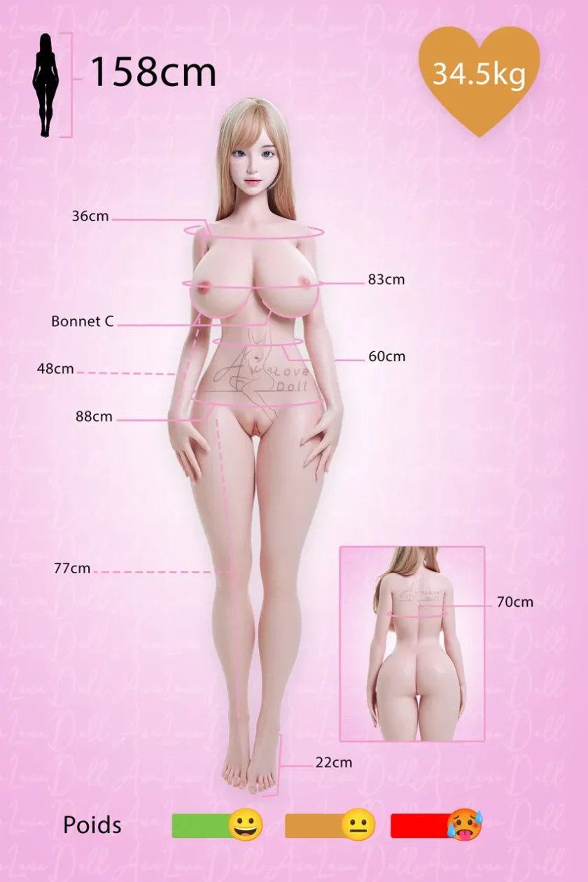 Mensuration-Doll-FU-Doll-Silicone-158C