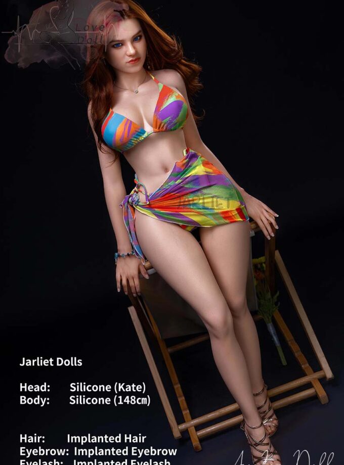 Poupée silicone Jarliet Kate | 148 cm Bonnet G