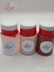 Kit réparation silicone couleur blanche naturelle