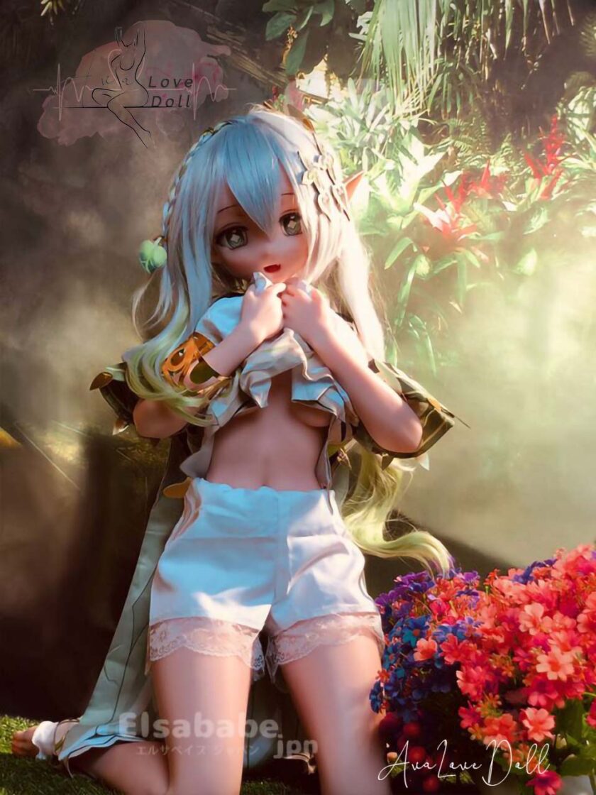 Poupée Silicone Elsa Babe Nanako | 148 cm Bonnet A D G – Image 11