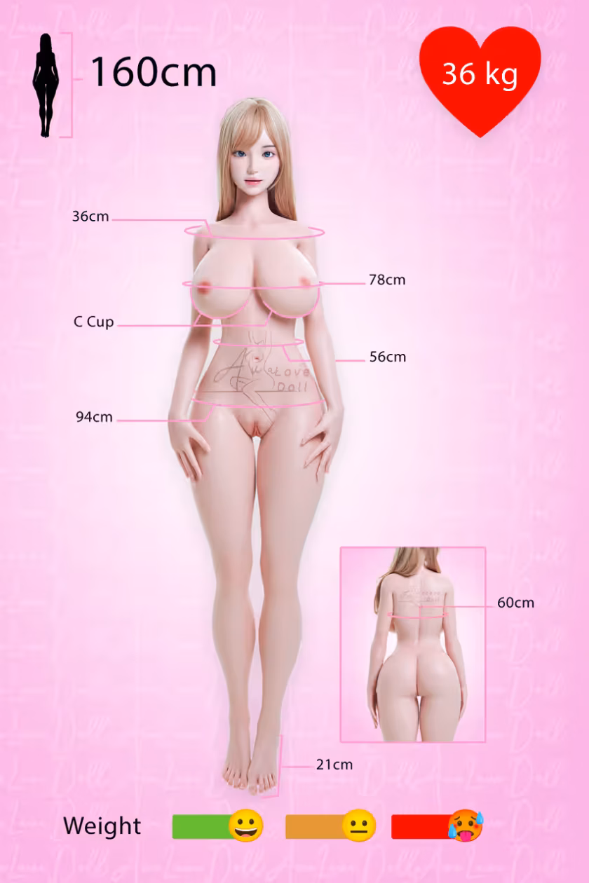 Specs JK Doll TPE 160C