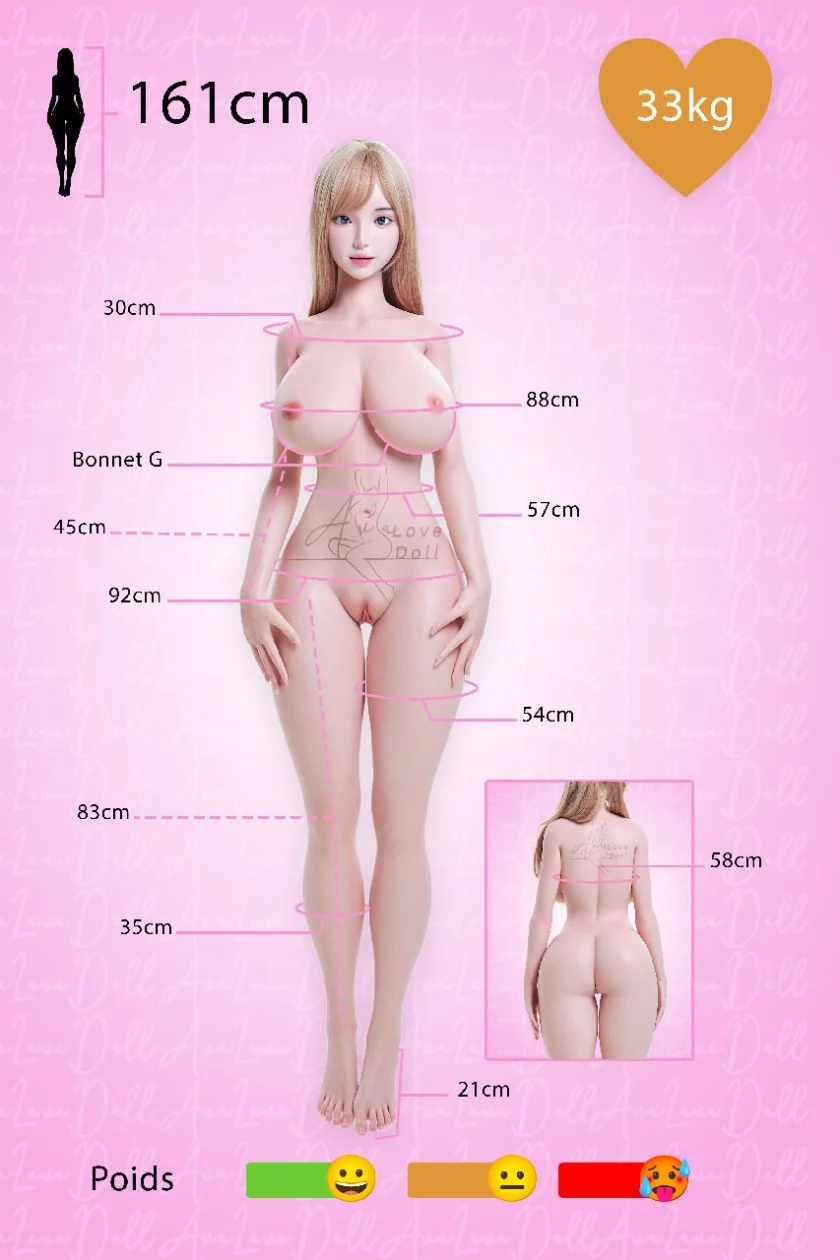 Mensuration Bezlya Silicone 161G