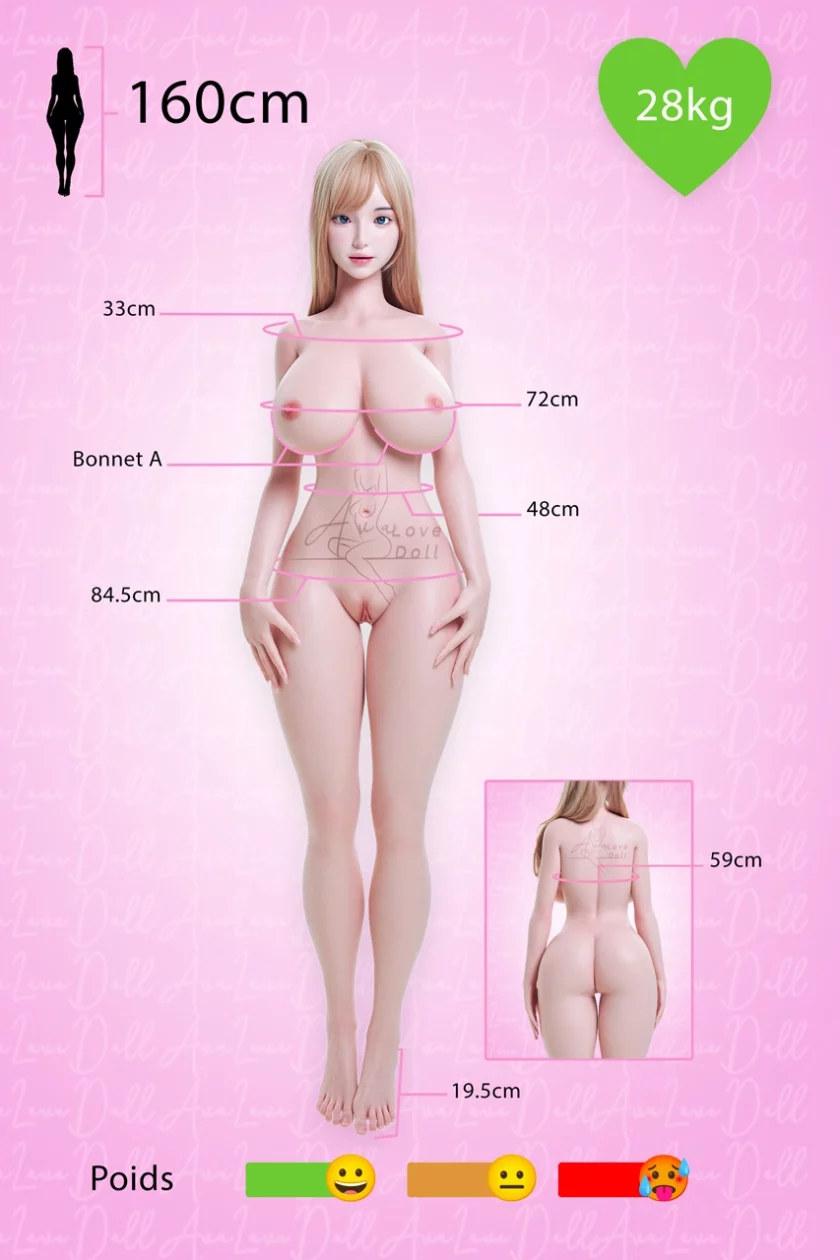 Mensuration-JK-Doll-STPE-160A-Body-JK1