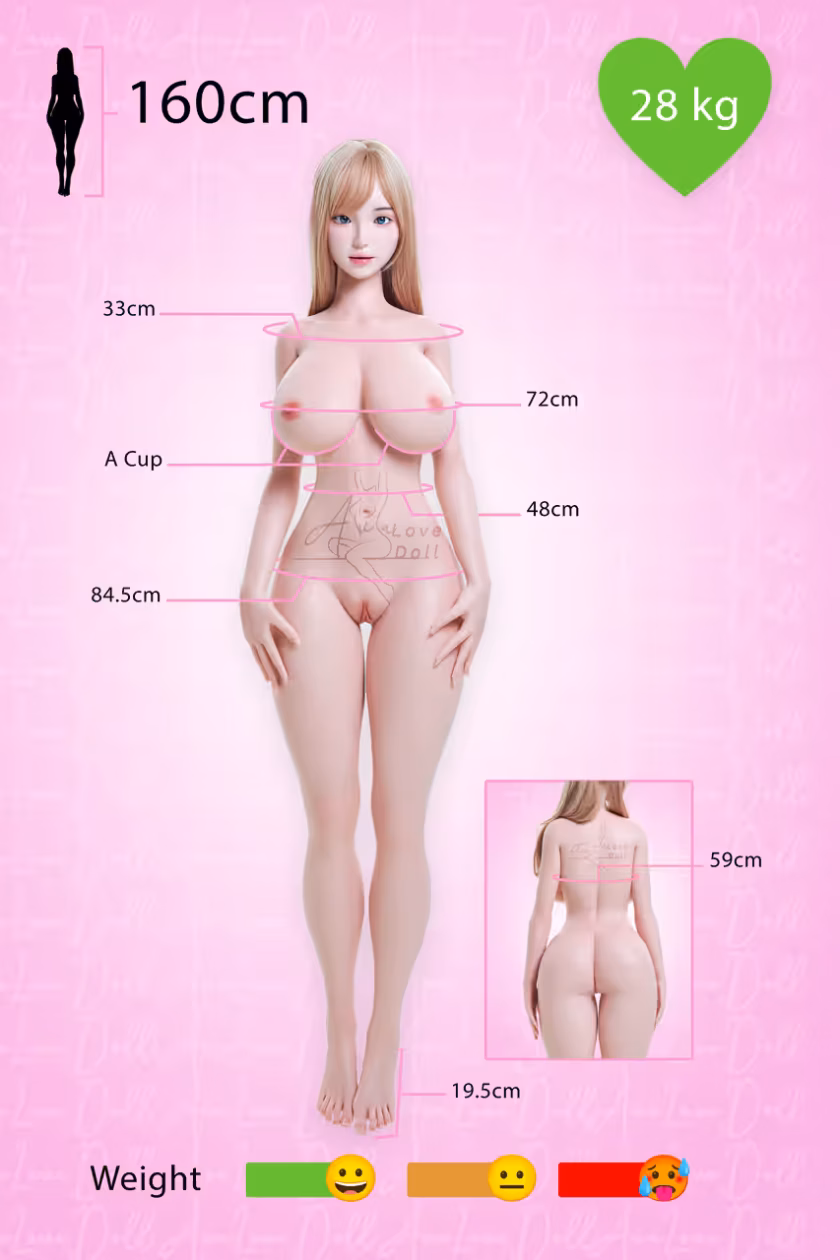 Specs JK Doll TPE 160A