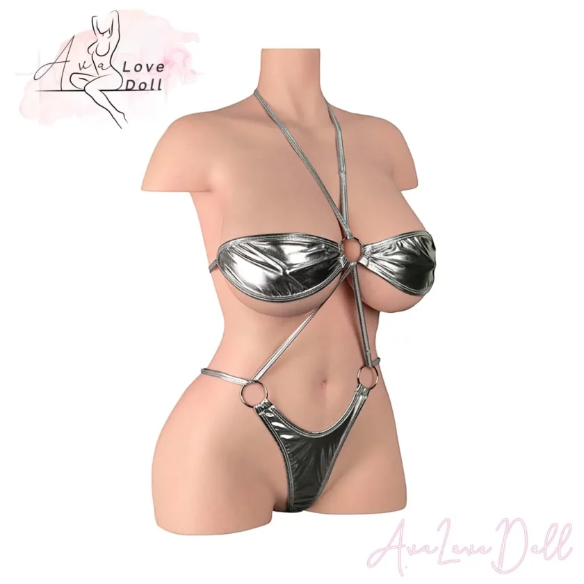 [En Stock <b>USA Seulement</b>] Torso Sexdoll Silicone LoveNestle Aubrey | 67 cm Bonnet I – Image 29