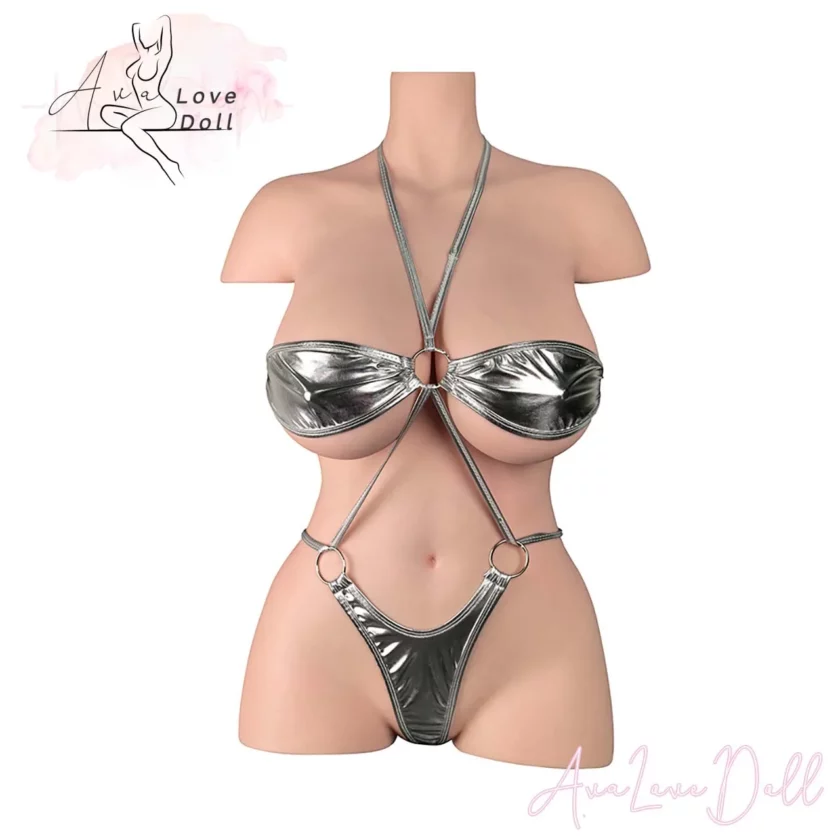 [En Stock <b>USA Seulement</b>] Torso Sexdoll Silicone LoveNestle Aubrey | 67 cm Bonnet I – Image 19
