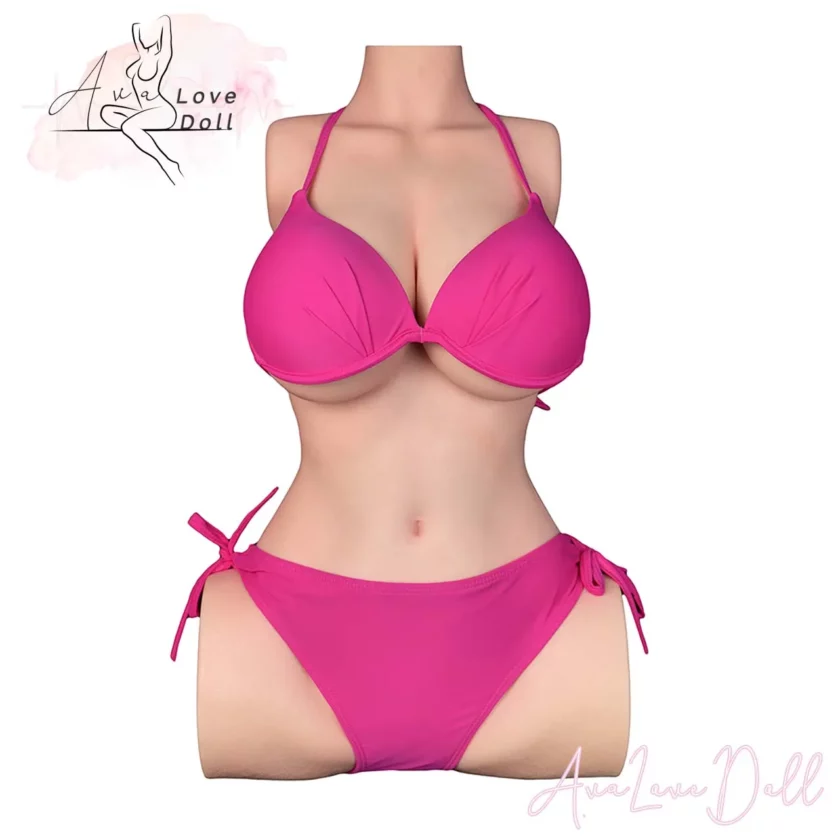 [En Stock <b>Europe Seulement</b>] LoveNestle Torso Sexdoll Silicone Jessica | 60 cm Bonnet G
