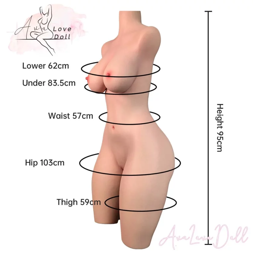 Torso silicone LoveNestle Savanaah mensuration