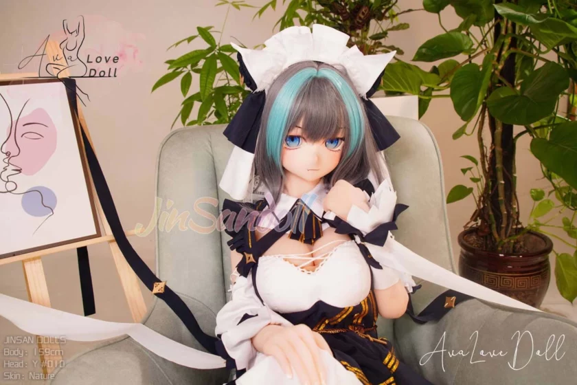 WM Doll Corps TPE & Tête PVC Y010 | 159 cm Bonnet C – Image 22