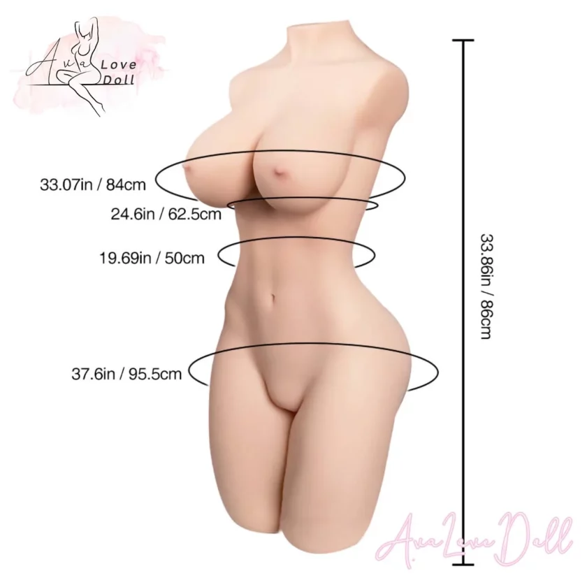 [En Stock <b>Europe Seulement</b>] Tantaly Torso Sexdoll Aurora 2.0 | 86 cm – Image 2
