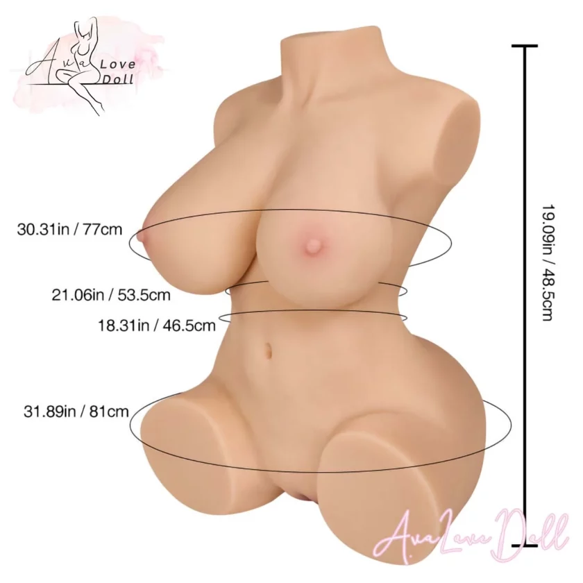 [En Stock <b>Europe Seulement</b>] Tantaly Torso Sexdoll TPE Britney 2.0 | 48.5 cm – Image 2