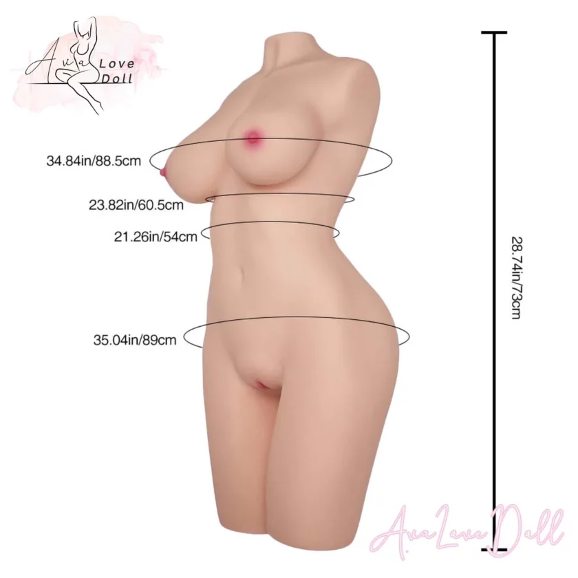 [En Stock <b>Europe Seulement</b>] Tantaly Torso Sexdoll TPE Diana | 73 cm – Image 2