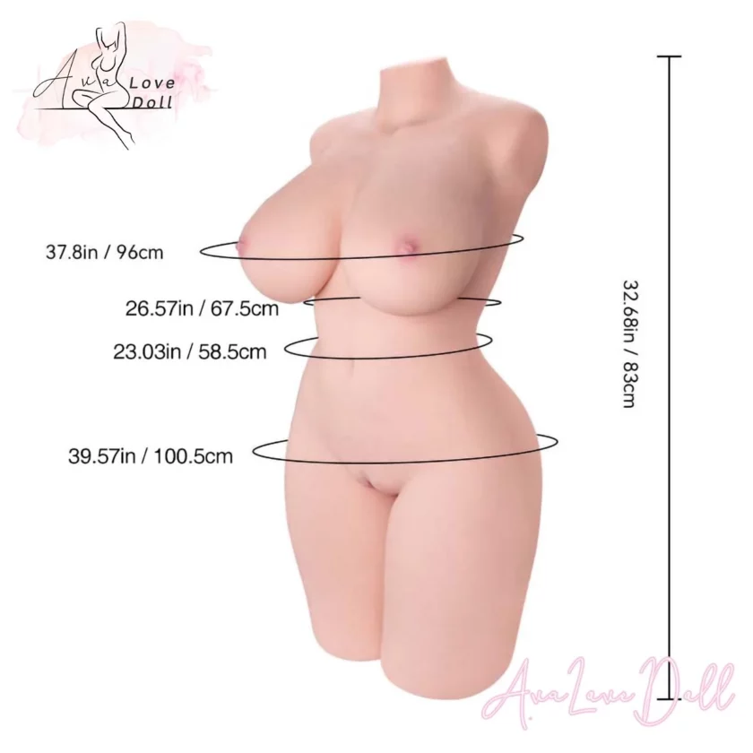 [En Stock <b>Europe Seulement</b>] Tantaly Torso Sexdoll TPE Monroe | 83 cm – Image 2