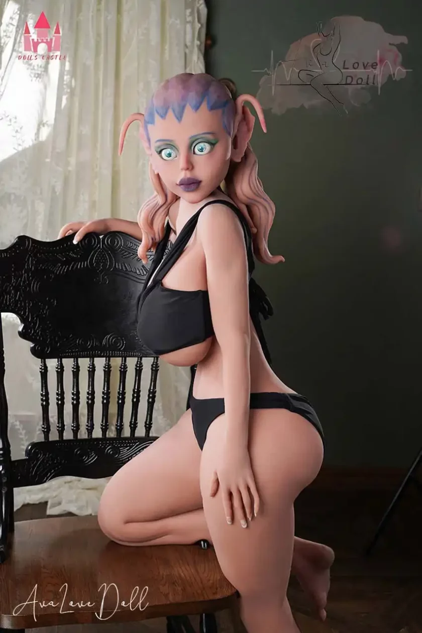 Poupée TPE Dolls Castle Tête #A10 Celestia | 141 cm Bonnet H – Image 3