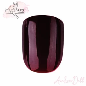 Ongles des mains pourpres