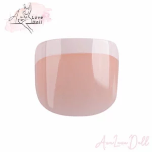 Ongles des pieds french manucure