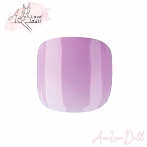 Ongles des pieds roses