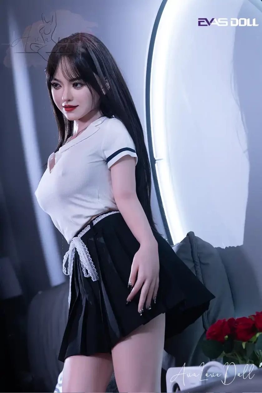 Poupée silicone Evas Yixuan ROS | 157 cm Bonnet F – Image 15