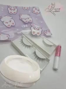 Kit détachant 30g+ 3 kit cils + colle (cils & ongles)