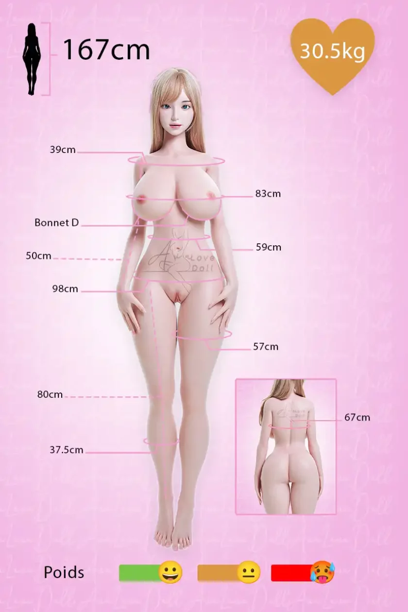 Mensuration-Galatea-Silicone-167D