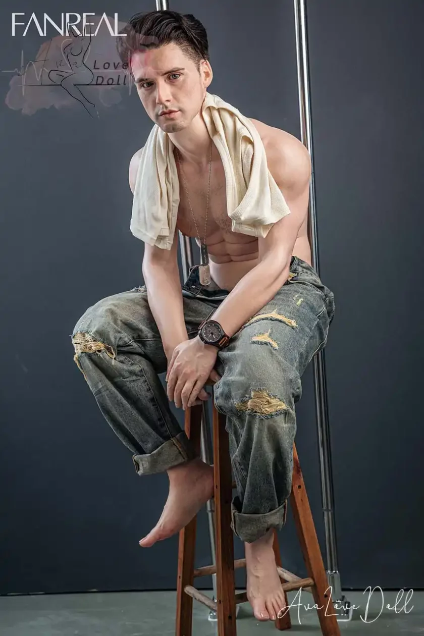 Sexdoll Fanreal-Poupee-Silicone-Homme-173-cm-Henry