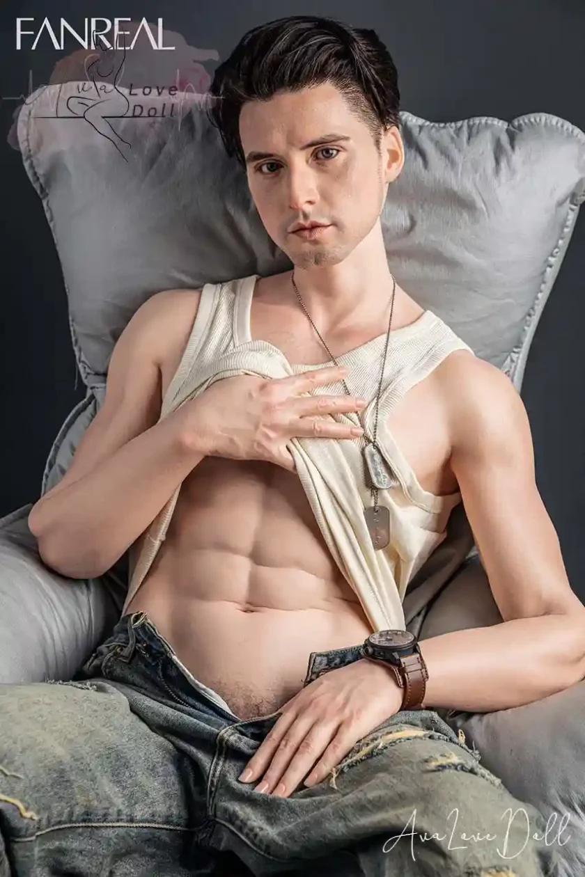 Sexdoll Fanreal-Poupee-Silicone-Homme-173-cm-Henry