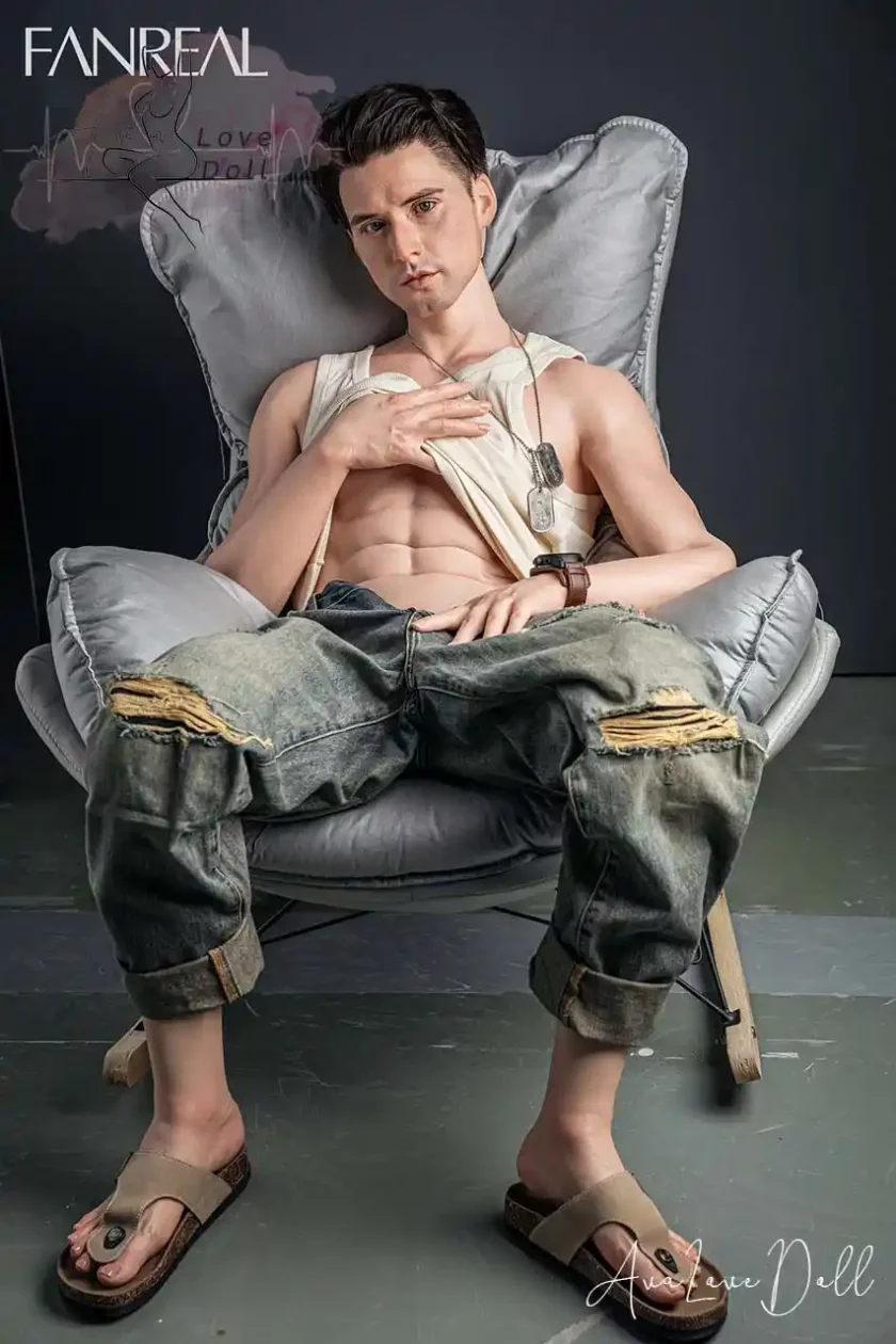 Sexdoll Fanreal-Poupee-Silicone-Homme-173-cm-Henry