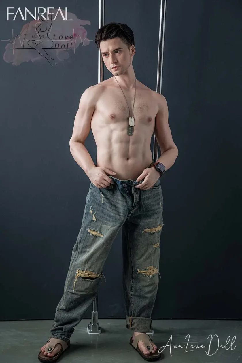 Sexdoll Fanreal-Poupee-Silicone-Homme-173-cm-Henry