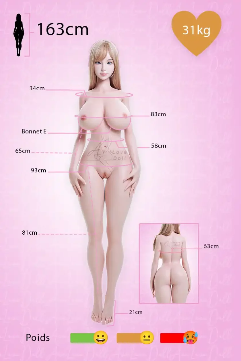 Mensuration-FU-Doll-Silicone-163E