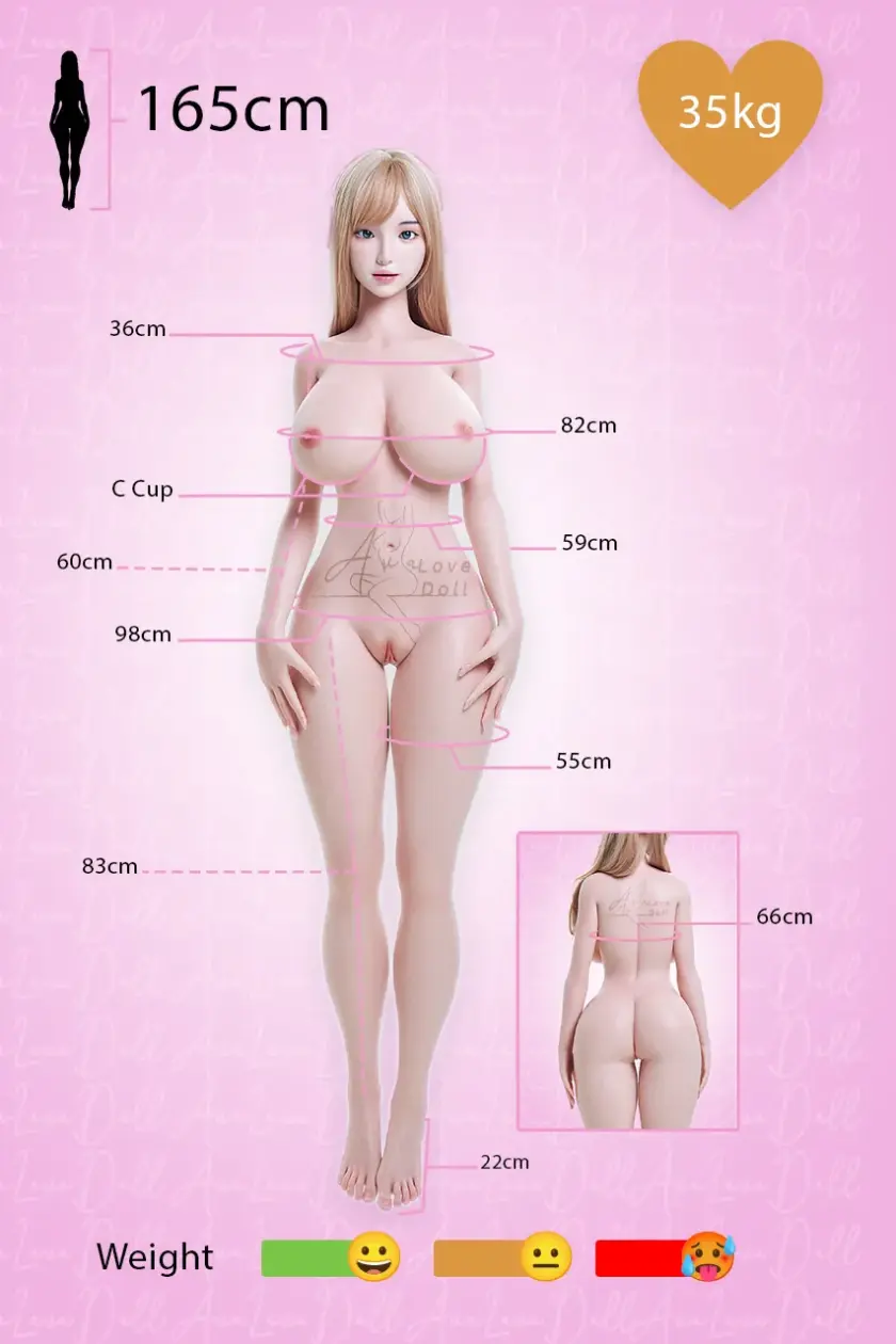 Specs HR Doll Silicone 165C