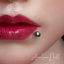 Piercings labret décalé gauche⚠️Risque accru lors du transport