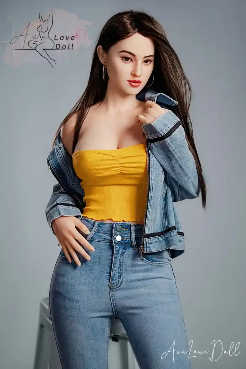 Silicone sexdoll HR Doll 165cm C cup Crys Head R13